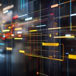 A vibrant digital background showcasing colorful lines and patterns, symbolizing modern innovation and technology.