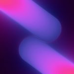 Digitally Generated Image. Vibrant multicolored luminous light capsules arranged in dynamic vertical formation against a dark background. Conceptual visualization of artificial intelligence data streams, neural signal transmission, and generative AI token processing. Represents high-speed machine learning computation, distributed cloud infrastructure, scalable AI systems, and real-time information flow within advanced digital networks. Ideal for themes related to large language models, data analytics, automation platforms, enterprise AI solutions, and next-generation computing architecture.